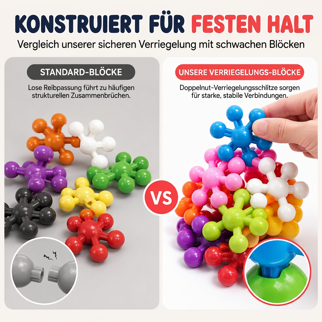 ❄️🧩 3D hópelyhek építőelemek gyerekeknek – kreatív építés és elemek összerakása ✨
