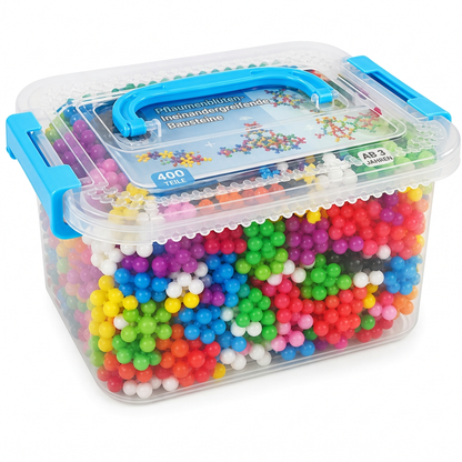 ❄️🧩 3D hópelyhek építőelemek gyerekeknek – kreatív építés és elemek összerakása ✨