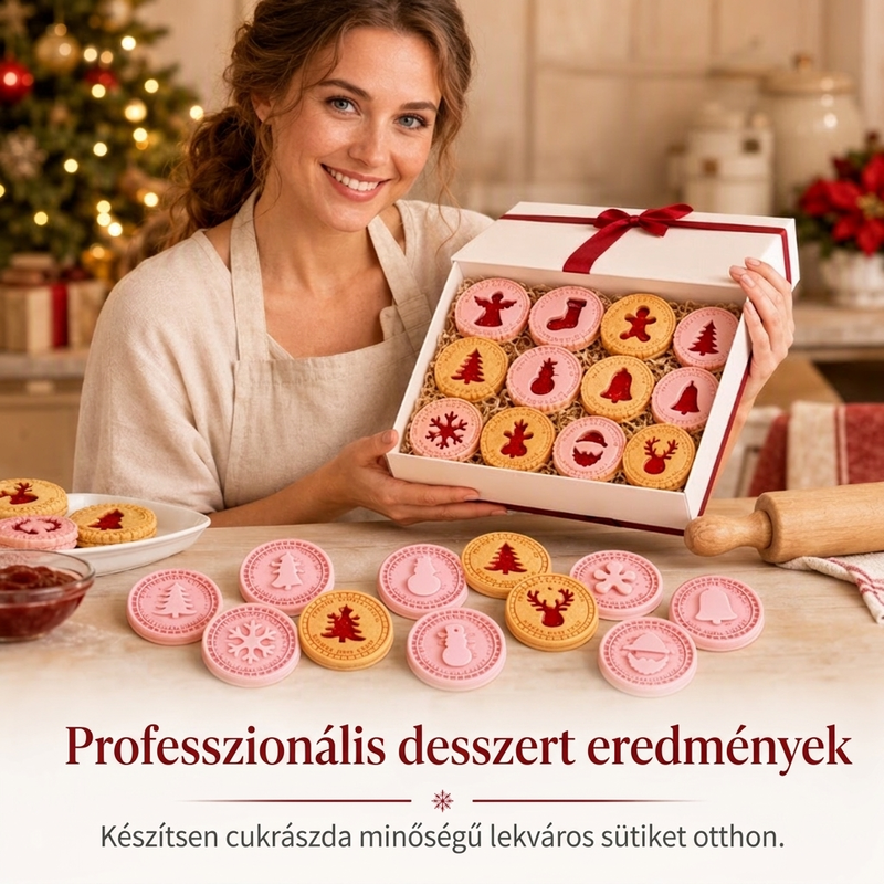 🎄🍪 Karácsonyi süteményformák – karácsonyi motívumok és remek szórakozás az egész családnak ✨
