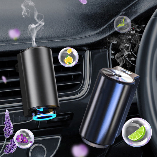 🚗✨ Inteligentny dyfuzor zapachowy do samochodu — 3 tryby intensywności zapachu i funkcja automatycznego rozpylania