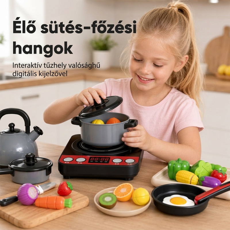 🧠Szimulált játékkonyha – korai tanulás, szerepjáték🍳