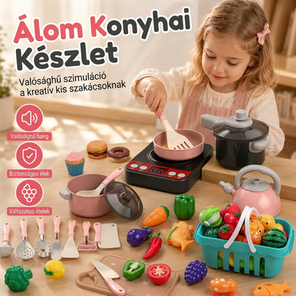 🧠Szimulált játékkonyha – korai tanulás, szerepjáték🍳