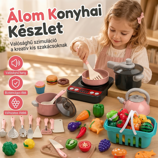 🧠Szimulált játékkonyha – korai tanulás, szerepjáték🍳