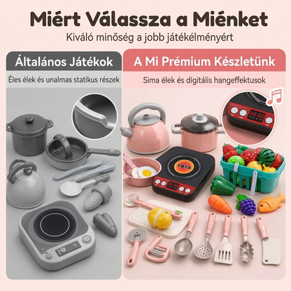 🧠Szimulált játékkonyha – korai tanulás, szerepjáték🍳