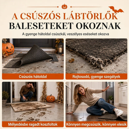 🚗✨ Csúszásgátló, csíkos szőnyeg az autó ajtajához – praktikus és könnyen felszerelhető