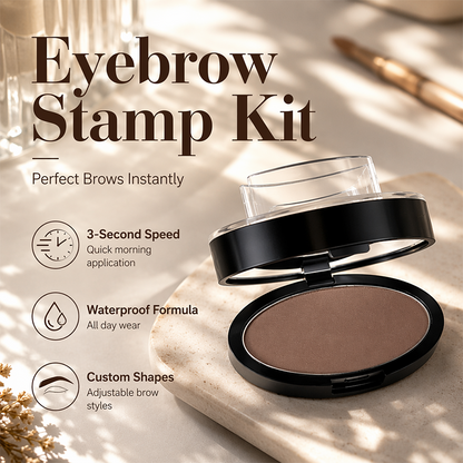 ✨🖌️ Stempel formájú szemöldökpúder – gyors megoldás a tökéletes szemöldökformához