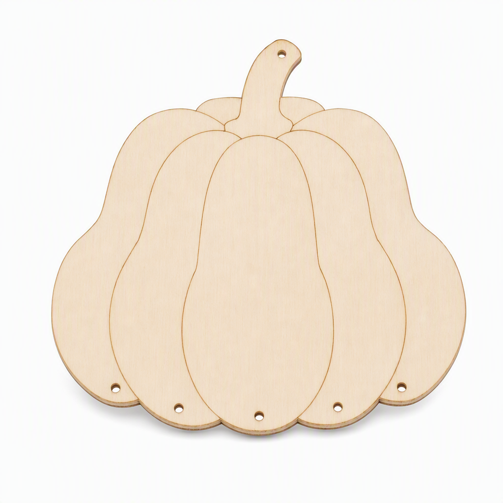 🎃 Halloween-i fából készült tök DIY kézműves készlet
