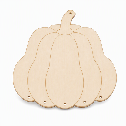 🎃 Halloween-i fából készült tök DIY kézműves készlet