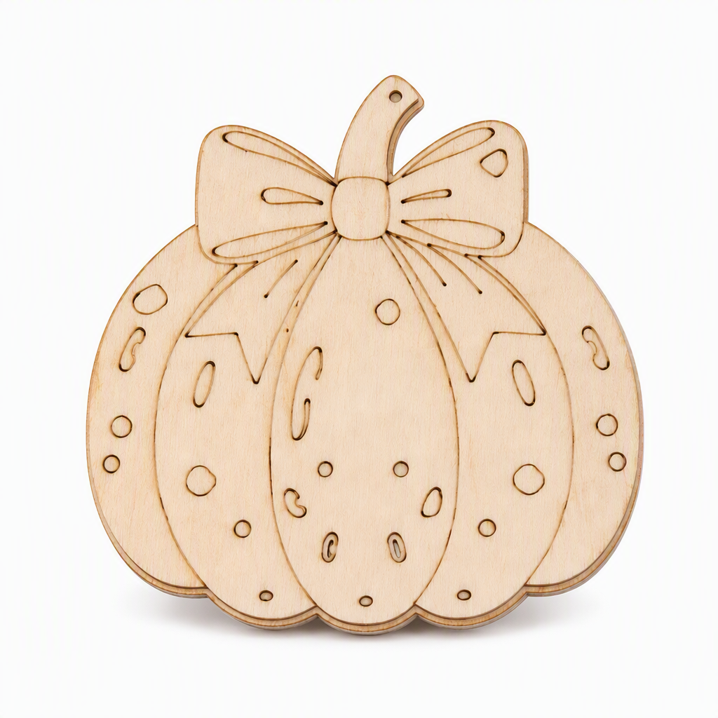 🎃 Halloween-i fából készült tök DIY kézműves készlet