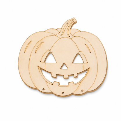 🎃 Halloween-i fából készült tök DIY kézműves készlet