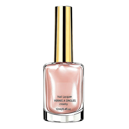 ✨💅 Moonlight Pearl körömlakk – gyöngyházfényű, tejes tea árnyalatú, gyorsan szárad a levegőn
