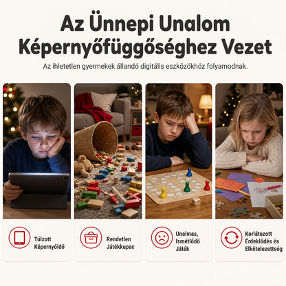 🎁 Hordozható karácsonyi mágneses sakk – családi móka bárhol