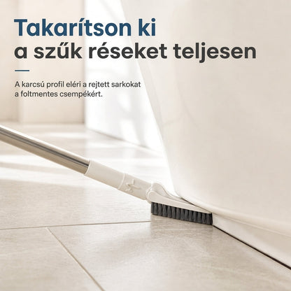 🧹Többfunkciós, kihúzható nyéllel ellátott padlómosó kefe