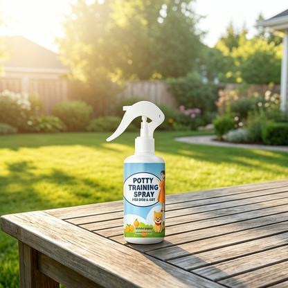 🐶🐱 Tisztaságtanító spray háziállatok számára – segít kijelölni a szükségletük elvégzésére szolgáló helyet a lakásban ✨