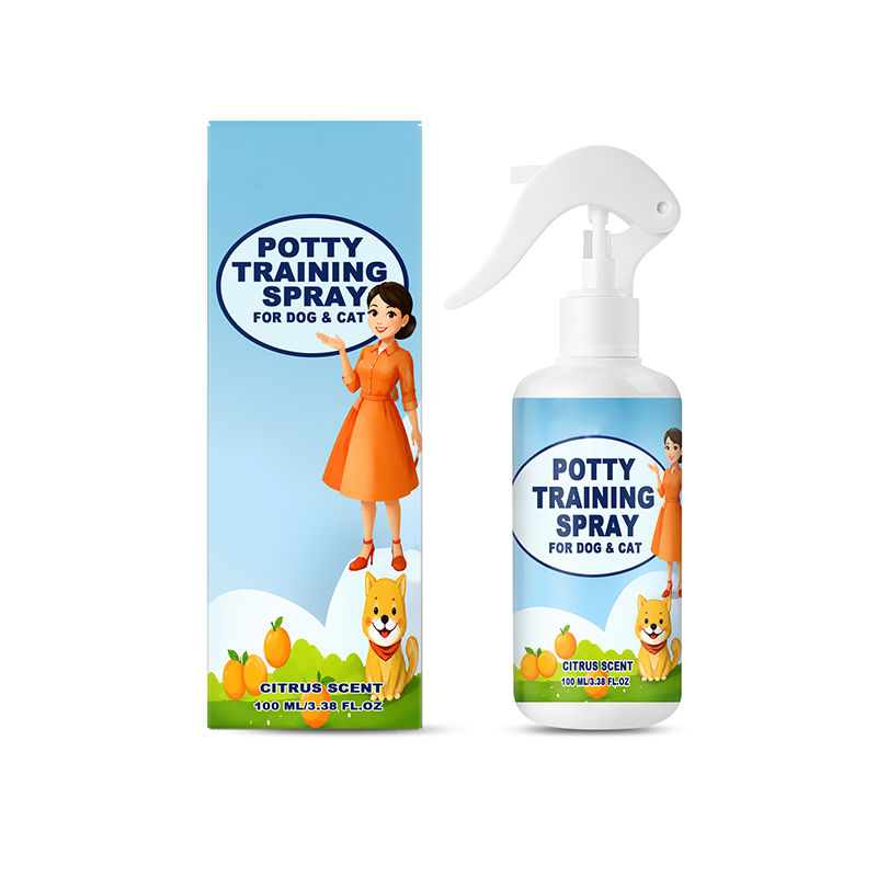 🐶🐱 Tisztaságtanító spray háziállatok számára – segít kijelölni a szükségletük elvégzésére szolgáló helyet a lakásban ✨