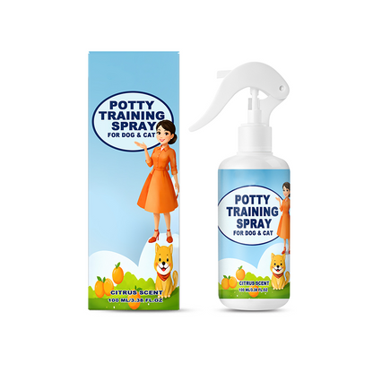 🐶🐱 Tisztaságtanító spray háziállatok számára – segít kijelölni a szükségletük elvégzésére szolgáló helyet a lakásban ✨