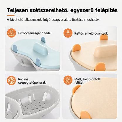 🥚 Kétrekeszes tojásgőzölő – gyors főzés + egyszerű tisztítás! ✨