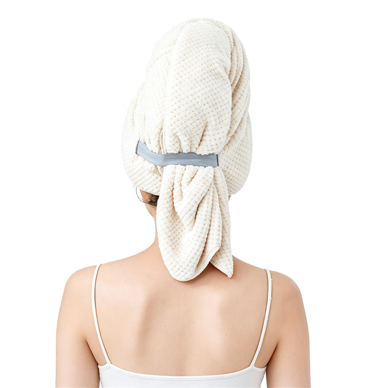 💖💇‍♀️ Mikroszálas hajtörölköző – gyors szárítás, nem csúszik le és kényelmes viselet ✨