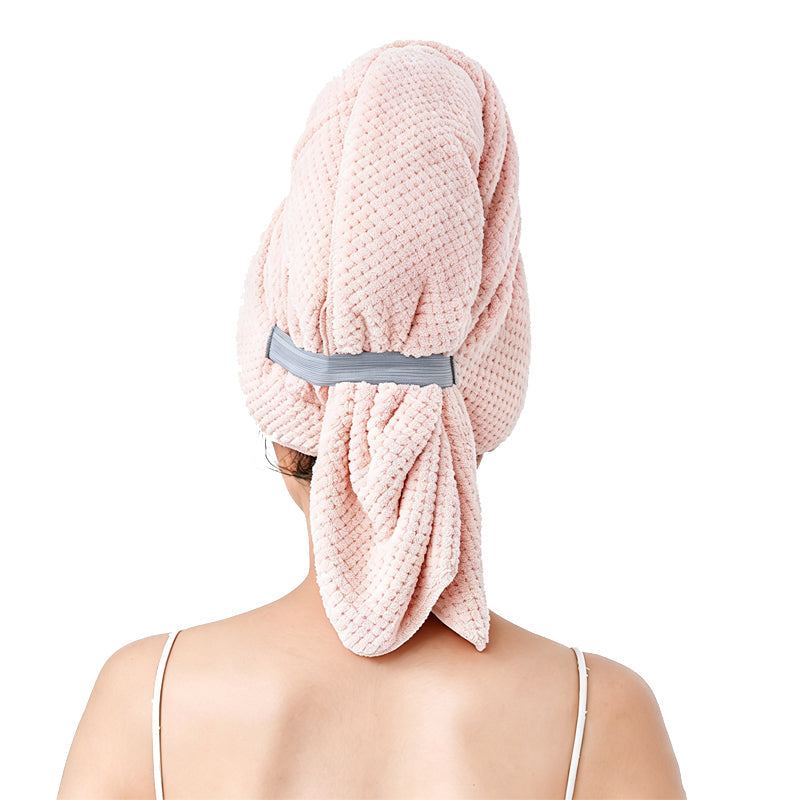 💖💇‍♀️ Mikroszálas hajtörölköző – gyors szárítás, nem csúszik le és kényelmes viselet ✨