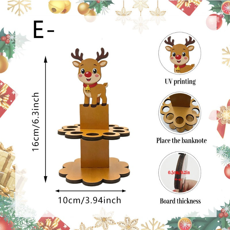 🎄💰 Karácsonyi fa pénzdísz – kreatív ötlet egy különleges karácsonyi ajándékhoz 🎁