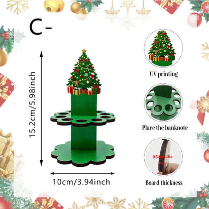 🎄💰 Karácsonyi fa pénzdísz – kreatív ötlet egy különleges karácsonyi ajándékhoz 🎁