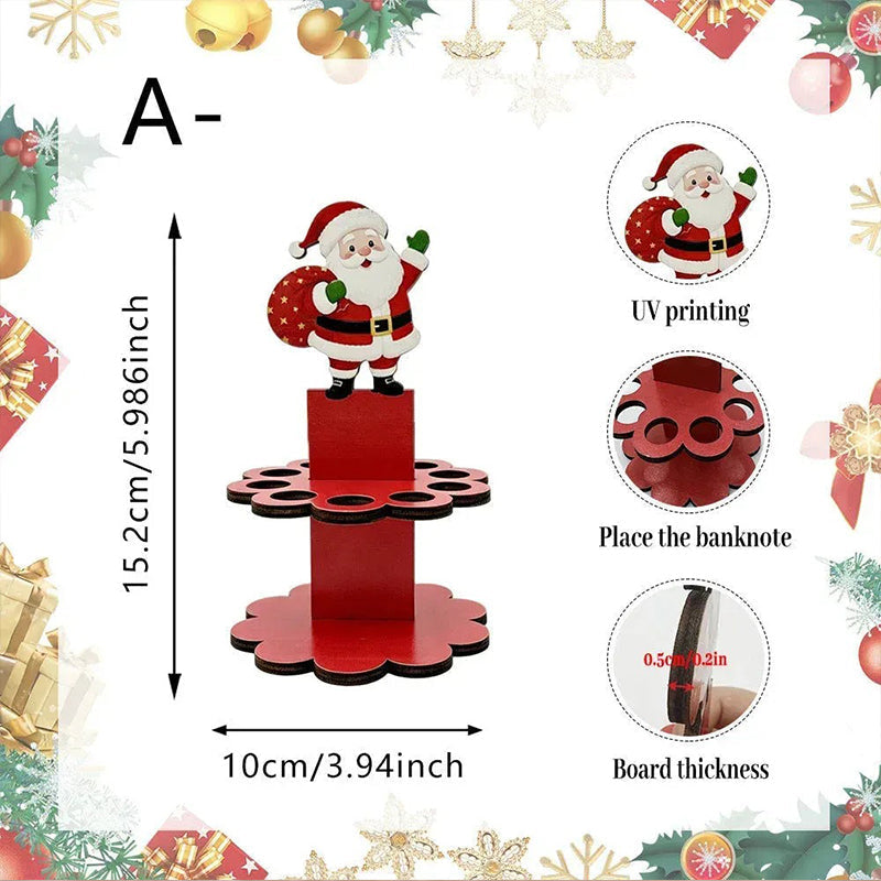 🎄💰 Karácsonyi fa pénzdísz – kreatív ötlet egy különleges karácsonyi ajándékhoz 🎁
