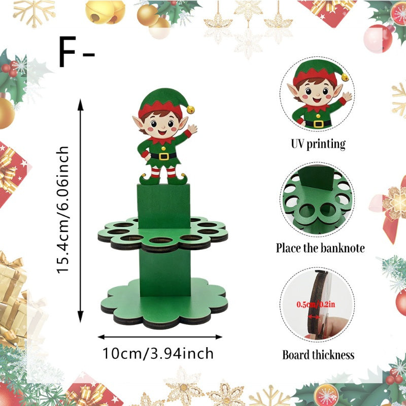 🎄💰 Karácsonyi fa pénzdísz – kreatív ötlet egy különleges karácsonyi ajándékhoz 🎁