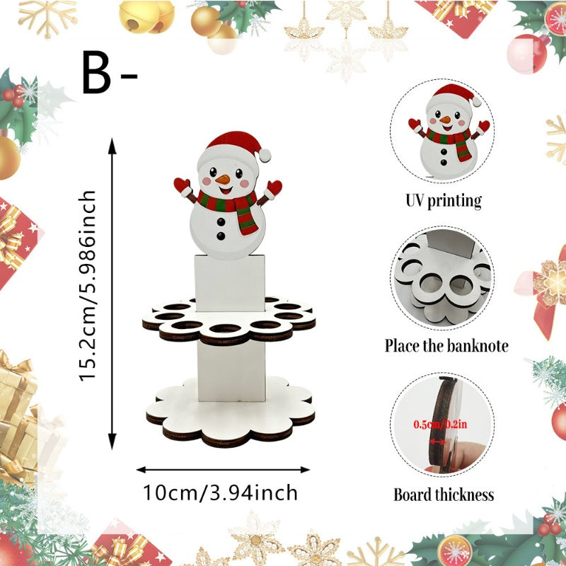 🎄💰 Karácsonyi fa pénzdísz – kreatív ötlet egy különleges karácsonyi ajándékhoz 🎁