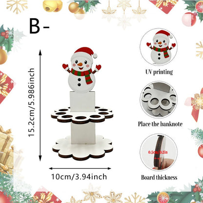 🎄💰 Karácsonyi fa pénzdísz – kreatív ötlet egy különleges karácsonyi ajándékhoz 🎁