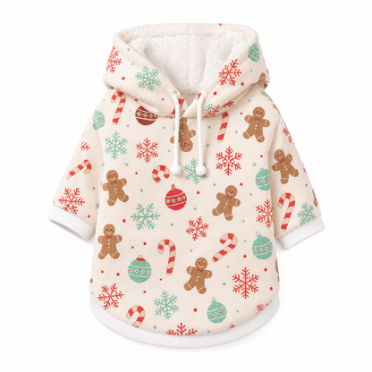🐶✨ Vicces ünnepi kutyás kapucnis pulóver: Aranyos melegség, instant karácsonyi hangulat 🎁🎄