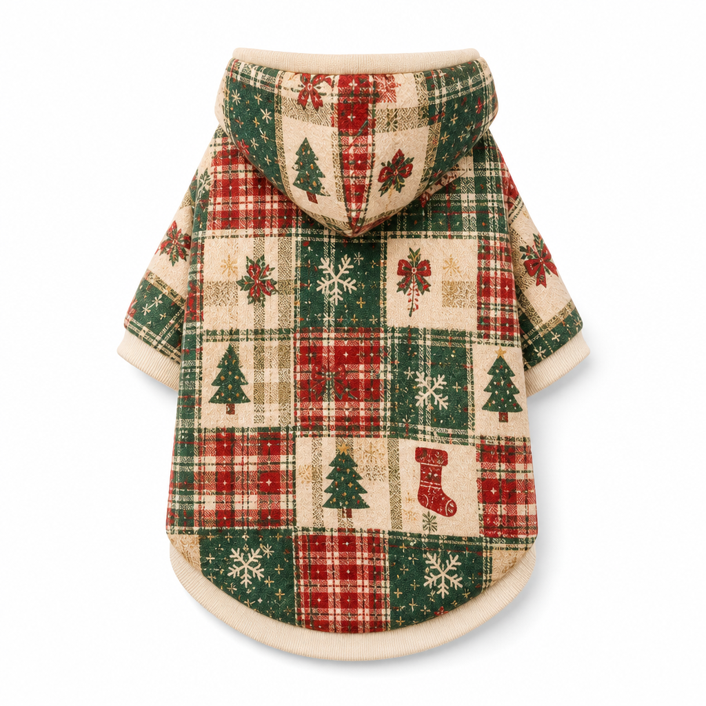 🐶✨ Vicces ünnepi kutyás kapucnis pulóver: Aranyos melegség, instant karácsonyi hangulat 🎁🎄