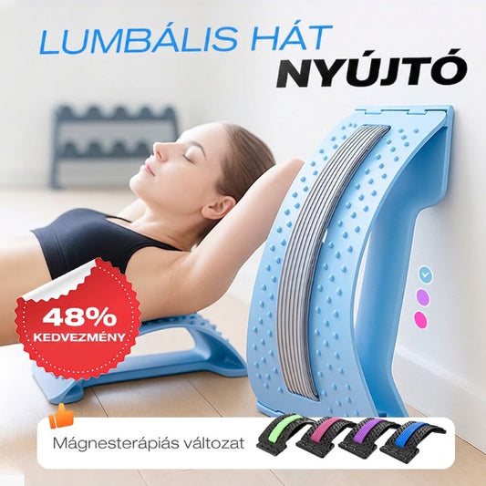 🧘‍♀️Lumbális gerincjavító derékmasszírozó deszka, Fájdalomcsillapító🩹