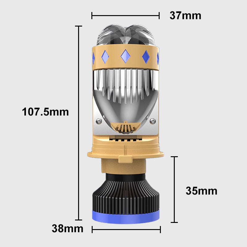 Új Mini LED-lencse izzó autóhoz